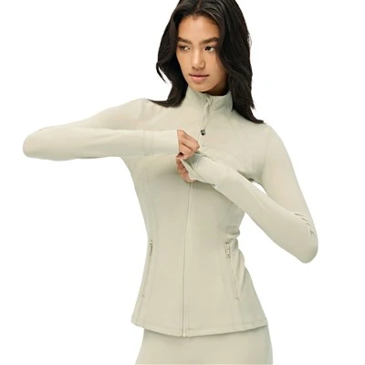 Waist Lycra dúbailte 6-Cinching Yoga Jacket